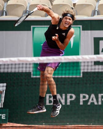 Alexander Zverev (GER) Tennis - French Open 2021 - Grand Slam - Roland Garros - Paris - - France - 2 June 2021. Copyright: xJuergenxHasenkopfx