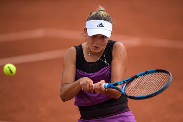 Clara Burel ( France ) TENNIS : Roland Garros 2021 - Internationaux de France - 02 06 2021 FedericoPestellini Panoramic 