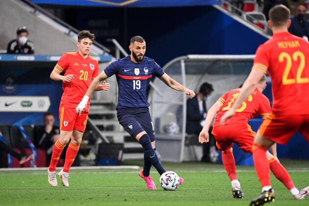 19 KARIM BENZEMA (FRA) FOOTBALL : France vs Pays de Galles - Match Amical - Preparation UEFA EURO, EM, Europameisterschaft,Fussball 2020 - 02 06 2021 AnthonyBIBARD FEP Panoramic 