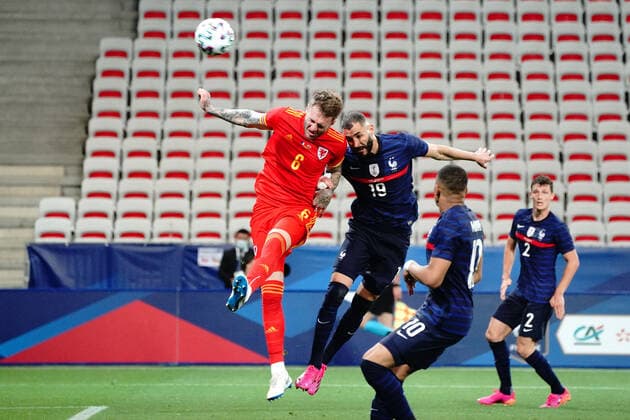 Karim Benzema (France) FOOTBALL : France vs Pays de Galles - Nice - 02 06 2021 NorbertScanella PanoramiC 