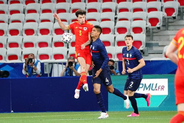 Raphael Varane (France) FOOTBALL : France vs Pays de Galles - Nice - 02 06 2021 NorbertScanella PanoramiC 