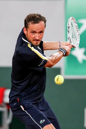 TENNIS - French Open 2021 PARIS,FRANCE,02.June.21 - TENNIS - ATP, Tennis Herren World Tour, French Open, Roland Garros, Grand Slam. Image shows Daniil Medvedev (RUS).  GEPAxpictures xPatrickxSteiner