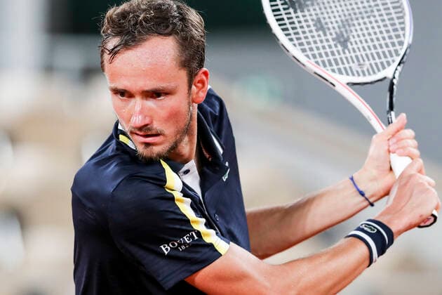 TENNIS - French Open 2021 PARIS,FRANCE,02.June.21 - TENNIS - ATP, Tennis Herren World Tour, French Open, Roland Garros, Grand Slam. Image shows Daniil Medvedev (RUS).  GEPAxpictures xPatrickxSteiner