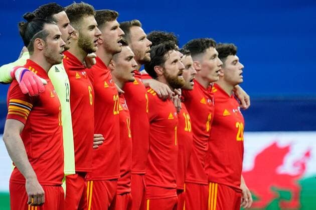 Mandatory Credit: Photo by Dave Winter BPI Shutterstock (12001941kh) Wales line up before the match France v Wales, International Friendly, Länderspiel, Nationalmannschaft Football, Allianz Riviera, Nice, France - 02 June 2021 EDITORIAL USE ONLY No use with unauthorised audio, video, data, fixture lists, club league logos or live services. Online in-match use limited to 120 images, no video emulation. No use in betting, games or single club league player publications. France v Wales, International Friendly, Football, Allianz Riviera, Nice, France - 02 June 2021 EDITORIAL USE ONLY No use with unauthorised audio, video, data, fixture lists, club league logos or live services. Online in-match use limited to 120 images, no video emulation. No use in betting, games or single club league player publications. Copyright: xDavexWinter BPI Shutterstockx 12001941kh