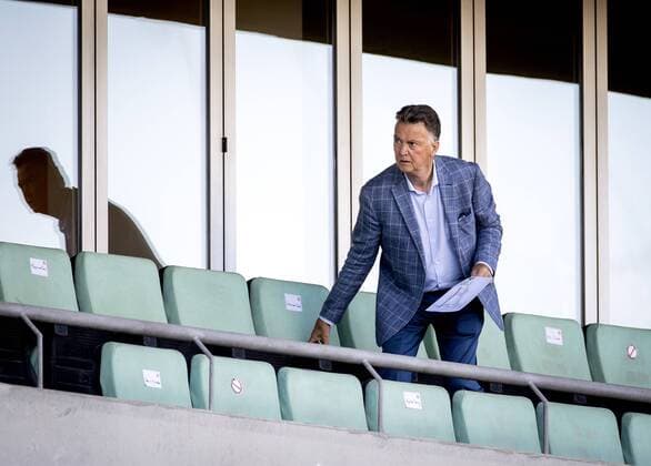 ALMANCIL - Louis van Gaal during the friendly match between the Netherlands and Scotland at Estadio Algarve on June 02, 2021 in Almancil, Portugal. KOEN VAN WEEL W Almancil xVIxHollandsexHoogtex xxANPxIVx