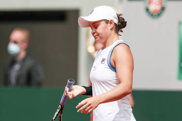 Sport Themen der Woche KW22 TENNIS - French Open 2021 PARIS,FRANCE,03.June.21 - TENNIS - WTA, Tennis Damen Tour, French Open, Roland Garros, Grand Slam. Image shows Ashleigh Barty (AUS).  GEPAxpictures xPatrickxSteiner