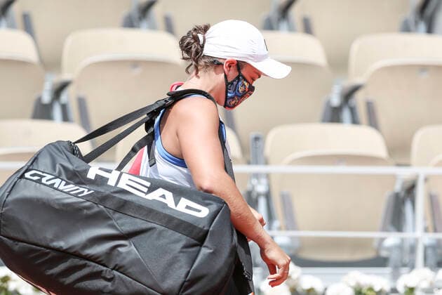TENNIS - French Open 2021 PARIS,FRANCE,03.June.21 - TENNIS - WTA, Tennis Damen Tour, French Open, Roland Garros, Grand Slam. Image shows Ashleigh Barty (AUS).  GEPAxpictures xPatrickxSteiner