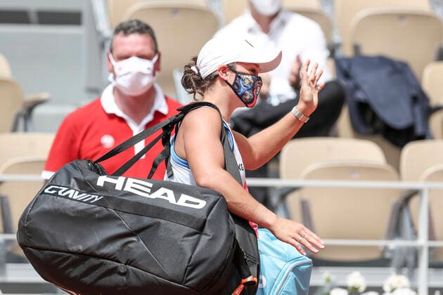 TENNIS - French Open 2021 PARIS,FRANCE,03.June.21 - TENNIS - WTA, Tennis Damen Tour, French Open, Roland Garros, Grand Slam. Image shows Ashleigh Barty (AUS).  GEPAxpictures xPatrickxSteiner