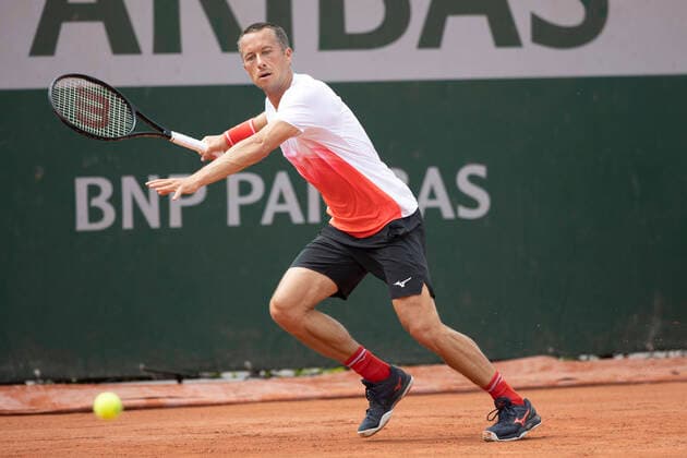 Philipp Kohlschreiber(GER) Tennis - French Open 2021 - Grand Slam - Roland Garros - Paris - - France - 3 June 2021. Copyright: xJuergenxHasenkopfx