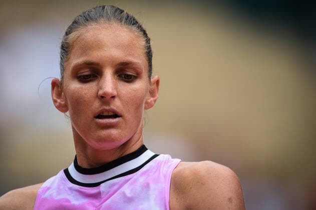Kristyna Pliskova ( Tcheque ) TENNIS : Roland Garros 2021 - Internationaux de France - 03 06 2021 FedericoPestellini Panoramic 