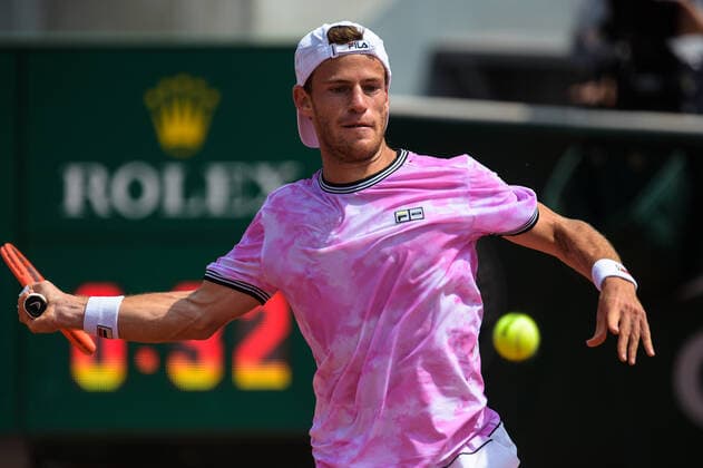Diego Schwartzman ( Argentine ) TENNIS : Roland Garros 2021 - Internationaux de France - 03 06 2021 FedericoPestellini Panoramic 