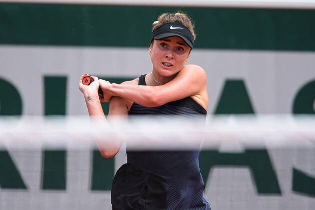 Elina Svitolina ( Ukraine ) TENNIS : Roland Garros 2021 - Internationaux de France - 03 06 2021 FedericoPestellini Panoramic 