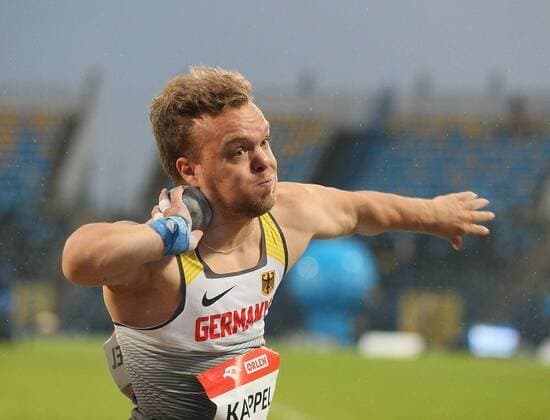 Bilder des Jahres 2021, Sport 06 Juni Sport Themen der Woche KW22 Sport Bilder des Tages World Para Athletics European Championships, Bydgoszcz, 01.06.2021 Niko Kappel (GER) beim Kugelstoßen der Männer in der Klasse F41 bei den World Para Athletics European Championships am 01.06.2021 im Zdzislaw Krzyszkowiak Stadion in Bydgoszcz (Poland). *** World Para Athletics European Championships, Bydgoszcz, 01 06 2021 Niko Kappel GER throwing the mens shot put in class F41 at the World Para Athletics European Championships on 01 06 2021 at the Zdzislaw Krzyszkowiak Stadium in Bydgoszcz Poland Copyright: xBEAUTIFULxSPORTS MarcusxHartmannx