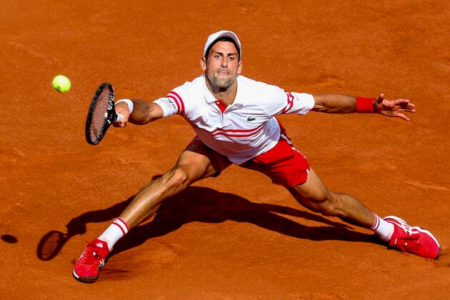 Sport Bilder des Tages TENNIS - French Open 2021 PARIS,FRANCE,03.June.21 - TENNIS - ATP, Tennis Herren World Tour, French Open, Roland Garros, Grand Slam. Image shows Novak Djokovic (SRB).  GEPAxpictures xPatrickxSteiner