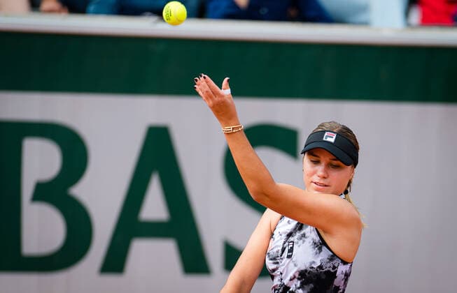 Sport Bilder des Tages June 3, 2021, PARIS, FRANCE: Sofia Kenin of the United States in action during her second-round match at the 2021 Roland Garros Grand Slam Tournament against Hailey Baptiste of the United States PARIS FRANCE - ZUMAa181 0120200446st Copyright: xRobxPrangex