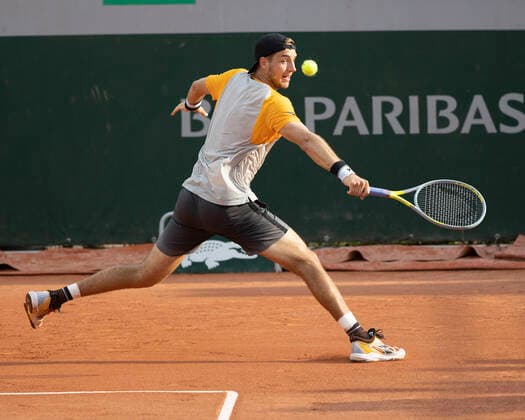 Jan-Lennard Struff (GER) Tennis - French Open 2021 - Grand Slam - Roland Garros - Paris - - France - 3 June 2021. Copyright: xJuergenxHasenkopfx