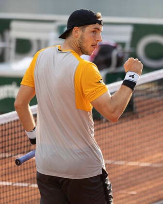 Jan-Lennard Struff (GER) jubelt nach dem Sieg,Jubel,Freude,Emotion Copyright: xJuergenxHasenkopfx