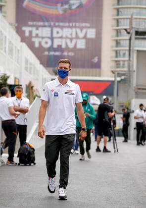 47 Mick Schumacher (GER, Haas F1 Team), F1 Grand Prix of Azerbaijan at Baku City Circuit on June 4, 2021 in Baku, Azerbaijan. (Photo by HOCH ZWEI) Baku Azerbaijan