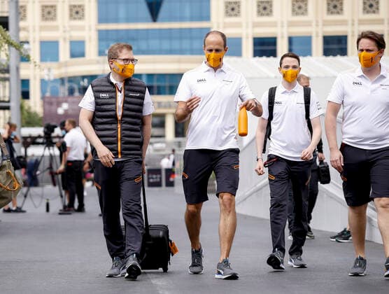 Andreas Seidl (GER, McLaren F1 Team), F1 Grand Prix of Azerbaijan at Baku City Circuit on June 4, 2021 in Baku, Azerbaijan. (Photo by HOCH ZWEI) Baku Azerbaijan