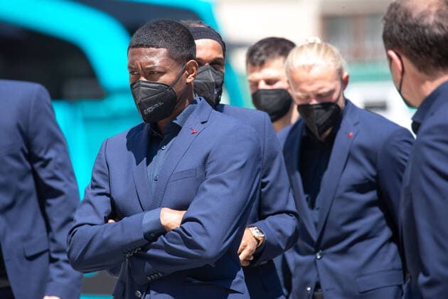 SOCCER - UEFA EURO, EM, Europameisterschaft,Fussball 2020, preview VIENNA,AUSTRIA,04.JUN.21 - SOCCER - UEFA European Championship, EM, Europameisterschaft preview, OEFB international match, Länderspiel, Nationalmannschaft farewell team AUT. Image shows David Alaba (AUT). GEPAxpictures xMichaelxMeindl