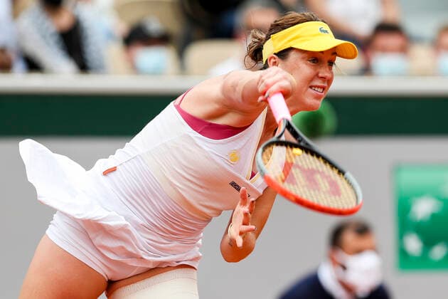 TENNIS - French Open 2021 PARIS,FRANCE,04.June.21 - TENNIS - WTA, Tennis Damen Tour, French Open, Roland Garros, Grand Slam. Image shows Anastasia Pavlyuchenkovoa (RUS).  GEPAxpictures xPatrickxSteiner