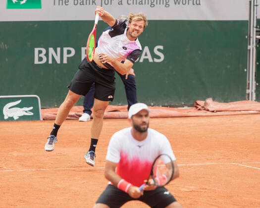 Kevin Krawietz Horia Tecau, Herren Doppel Tennis - French Open 2021 - Grand Slam - Roland Garros - Paris - - France - 4 June 2021. Copyright: xJuergenxHasenkopfx