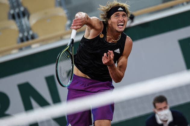 Alexander Zverev ( Allemagne ) - TENNIS : Roland Garros 2021 - Internationaux de France - 04 06 2021 FedericoPestellini Panoramic 