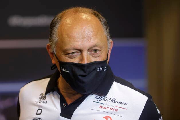F1 Grand Prix of Azerbaijan Frederic Vasseur (FRA, Alfa Romeo Racing ORLEN), F1 Grand Prix of Azerbaijan at Baku City Circuit on June 4, 2021 in Baku, Azerbaijan. (Photo by Maxim Shemetov REUTERS FIA Pool via HOCH ZWEI) Baku Azerbaijan Poolfoto HOCH ZWEI Pool REUTERS ,EDITORIAL USE ONLY