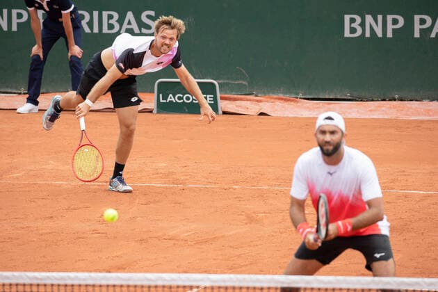 Kevin Krawietz Horia Tecau, Herren Doppel Tennis - French Open 2021 - Grand Slam - Roland Garros - Paris - - France - 4 June 2021. Copyright: xJuergenxHasenkopfx