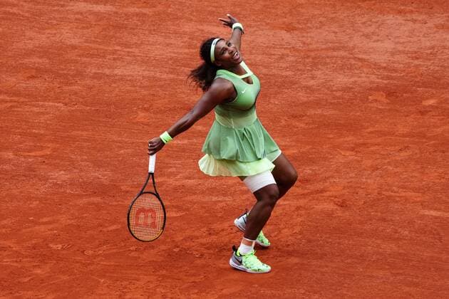 Mandatory Credit: Photo by Javier Garcia BPI Shutterstock (12014081iq) Serena Williams during her third round match French Open Tennis, Day Six, Roland Garros, Paris, France - 04 Jun 2021 French Open Tennis, Day Six, Roland Garros, Paris, France - 04 Jun 2021  Copyright: xJavierxGarcia BPI Shutterstockx 12014081iq