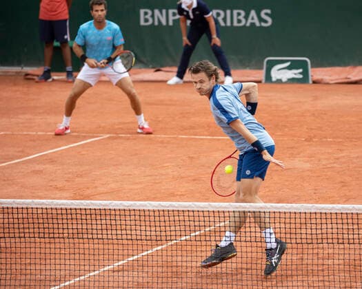 Wesley Koolhof Jean-Julien Rojer, Herren Doppel Tennis - French Open 2021 - Grand Slam - Roland Garros - Paris - - France - 4 June 2021. Copyright: xJuergenxHasenkopfx
