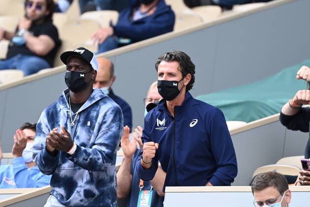 Tennis : Roland Garros 2021 - France - Serena Williams - Usa - Patrick Mouratoglou Tennis : Roland Garros 2021 - France - 04 06 2021 chryslenecaillaud Panoramic 