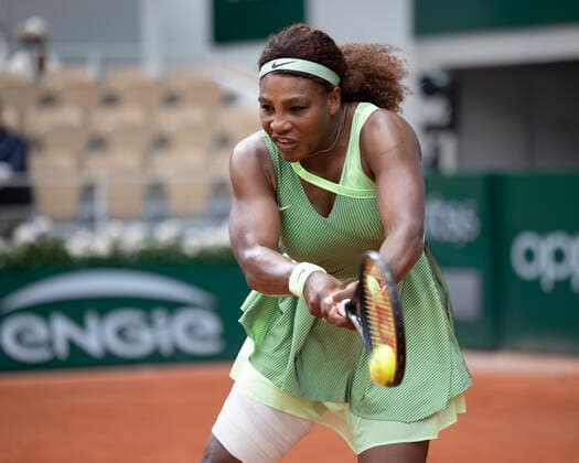 Serena Williams (USA) Tennis - French Open 2021 - Grand Slam - Roland Garros - Paris - - France - 4 June 2021. Copyright: xJuergenxHasenkopfx
