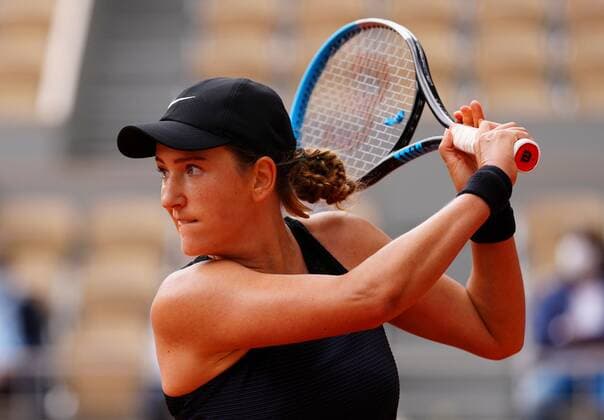 Mandatory Credit: Photo by Javier Garcia BPI Shutterstock (12014081me) Victoria Azarenka French Open Tennis, Day Six, Roland Garros, Paris, France - 04 Jun 2021 French Open Tennis, Day Six, Roland Garros, Paris, France - 04 Jun 2021  Copyright: xJavierxGarcia BPI Shutterstockx 12014081me