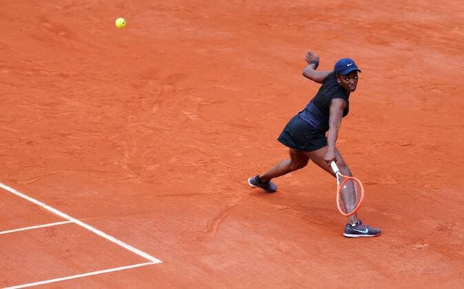 Mandatory Credit: Photo by Javier Garcia BPI Shutterstock (12019122m) Sloane Stephens in action French Open Tennis, Day Seven, Roland Garros, Paris, France - 05 Jun 2021 French Open Tennis, Day Seven, Roland Garros, Paris, France - 05 Jun 2021  Copyright: xJavierxGarcia BPI Shutterstockx 12019122m