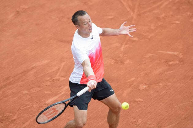 Philipp Kohlschreiber (GER) Tennis - French Open 2021 - Grand Slam - Roland Garros - Paris - - France - 5 June 2021. Copyright: xJuergenxHasenkopfx