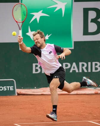 Kevin Krawietz (GER) Horia Tecau (ROU), Herren Doppel Tennis - French Open 2021 - Grand Slam - Roland Garros - Paris - - France - 5 June 2021. Copyright: xJuergenxHasenkopfx