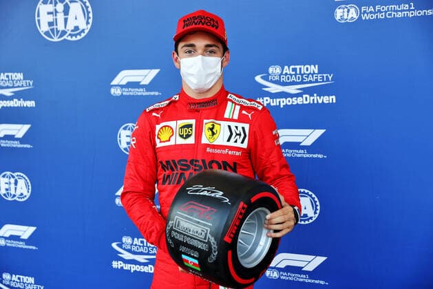 F1 Grand Prix of Azerbaijan 16 Charles Leclerc (MON, Scuderia Ferrari Mission Winnow), F1 Grand Prix of Azerbaijan at Baku City Circuit on June 5, 2021 in Baku, Azerbaijan. (Photo by xpbimages.com XPB Images FIA Pool via HOCH ZWEI) Baku Azerbaijan Poolfoto HOCH ZWEI Pool XPB Images ,EDITORIAL USE ONLY