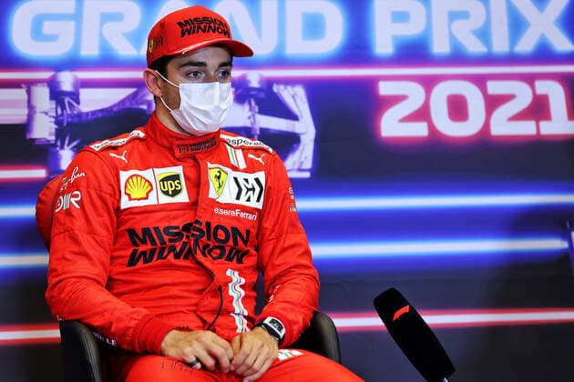 F1 Grand Prix of Azerbaijan 16 Charles Leclerc (MON, Scuderia Ferrari Mission Winnow), F1 Grand Prix of Azerbaijan at Baku City Circuit on June 5, 2021 in Baku, Azerbaijan. (Photo by xpbimages.com XPB Images FIA Pool via HOCH ZWEI) Baku Azerbaijan Poolfoto HOCH ZWEI Pool XPB Images ,EDITORIAL USE ONLY