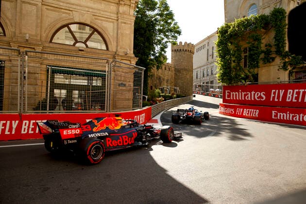 33 Max Verstappen (NED, Red Bull Racing), F1 Grand Prix of Azerbaijan at Baku City Circuit on June 5, 2021 in Baku, Azerbaijan. (Photo by HOCH ZWEI) Baku Azerbaijan