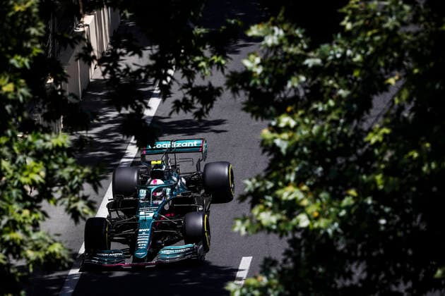 5 Sebastian Vettel (GER, Aston Martin Cognizant F1 Team), F1 Grand Prix of Azerbaijan at Baku City Circuit on June 4, 2021 in Baku, Azerbaijan. (Photo by HOCH ZWEI) Baku Azerbaijan