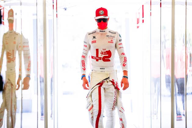 GIOVINAZZI Antonio (ita), Alfa Romeo Racing ORLEN C41, portrait during the Formula 1 Azerbaijan Grand Prix 2021 from June 04 to 06, 2021 on the Baku City Circuit, in Baku, Azerbaijan FORMULE 1 : Grand Prix d Azerbaidjan - Bakou - 05 06 2021 DPPI PANORAMIC  00121011__B2_7230