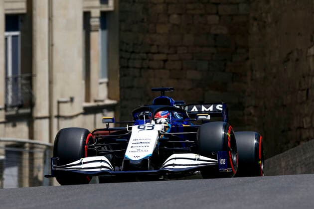 63 George Russell (GBR, Williams Racing), F1 Grand Prix of Azerbaijan at Baku City Circuit on June 5, 2021 in Baku, Azerbaijan. (Photo by HOCH ZWEI) Baku Azerbaijan
