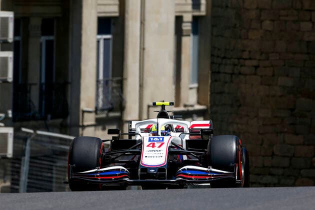 47 Mick Schumacher (GER, Haas F1 Team), F1 Grand Prix of Azerbaijan at Baku City Circuit on June 5, 2021 in Baku, Azerbaijan. (Photo by HOCH ZWEI) Baku Azerbaijan