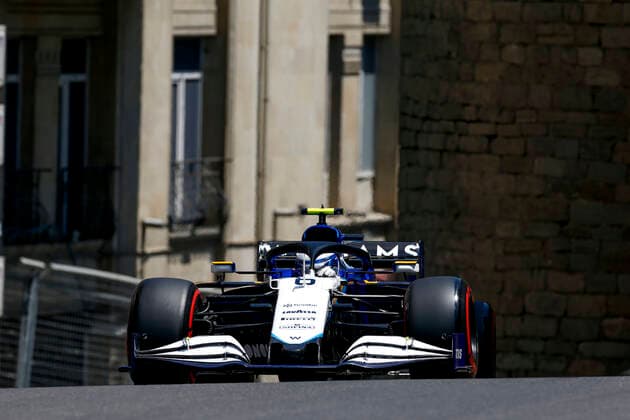 6 Nicholas Latifi (CAN, Williams Racing), F1 Grand Prix of Azerbaijan at Baku City Circuit on June 5, 2021 in Baku, Azerbaijan. (Photo by HOCH ZWEI) Baku Azerbaijan