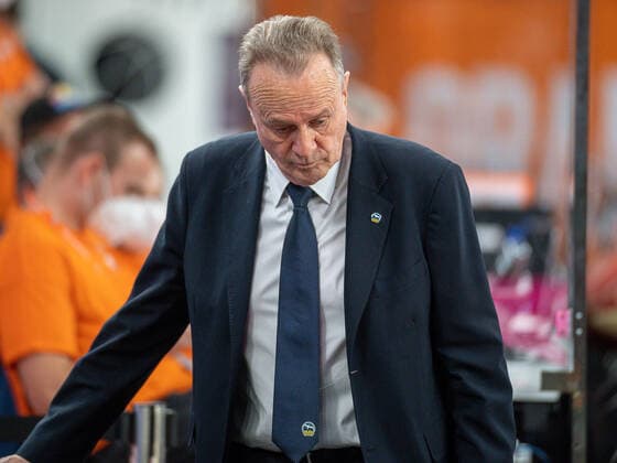 Aito Garcia Reneses (Alba Berlin, Cheftrainer), Ratiopharm Ulm vs. Alba Berlin, Basketball, Playoffs, Spiel 4, Spielzeit 2020 2021, 05.06.2021, Ratiopharm Ulm vs. Alba Berlin, Basketball, Playoffs, Spiel 4, Spielzeit 2020 2021, 05.06.2021 Neu-Ulm Copyright: xEibner-Pressefoto SaschaxWaltherx EP_EER