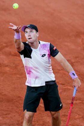 TENNIS - French Open 2021 PARIS,FRANCE,05.June.21 - TENNIS - ATP, Tennis Herren World Tour, French Open, Roland Garros, Grand Slam. Image shows Dominik Koepfer (GER).  GEPAxpictures xPatrickxSteiner