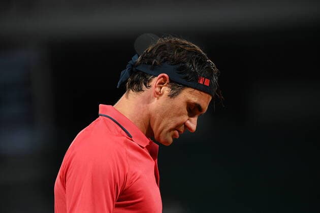 Tennis : Roland Garros 2021 - France - Roger Federer - Suisse Tennis : Roland Garros 2021 - France - 05 06 2021 chryslenecaillaud Panoramic 