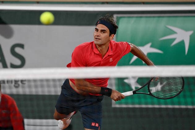 Sport Bilder des Tages 2021 Roland Garros Roger Federer , Switzerland