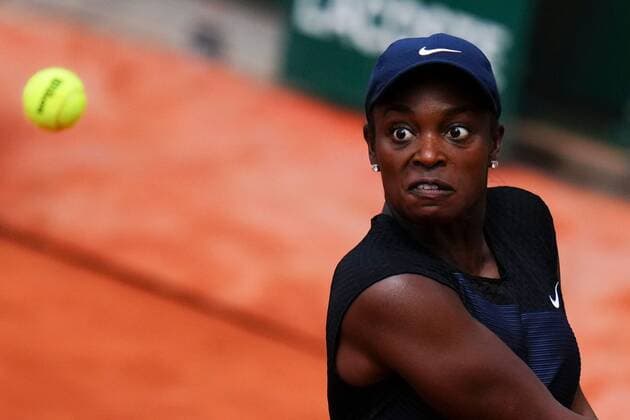 Mandatory Credit: Photo by Javier Garcia BPI Shutterstock (12019122jf) Sloane Stephens in action French Open Tennis, Day Seven, Roland Garros, Paris, France - 05 Jun 2021 French Open Tennis, Day Seven, Roland Garros, Paris, France - 05 Jun 2021  Copyright: xJavierxGarcia BPI Shutterstockx 12019122jf